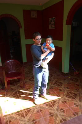 Steffi und Marcos Enkelkind