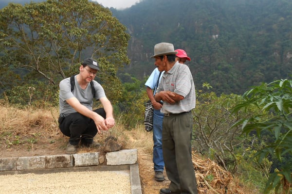 Vincente, Gerrit und Rufino bei Vicentes Patio