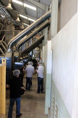 Riesige Trockenmaschinen