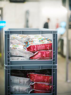 Fertig verpackt und bereit für den Versand