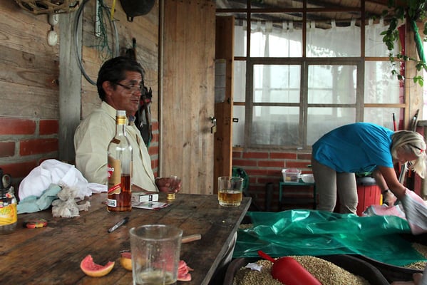 Henry Gaibor, Rum und Verena Blaser