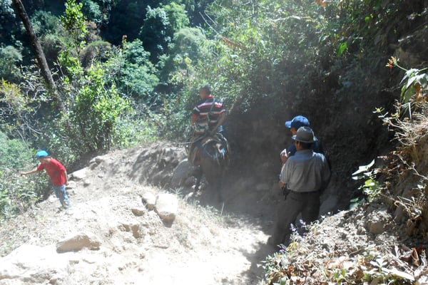 "Cowboy" Victoriano  und viel Staub...