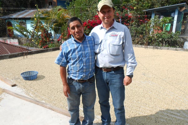 Marcos und Jose auf Marcos Patio