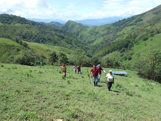 Auf dem Weg zu Marcelos Farm