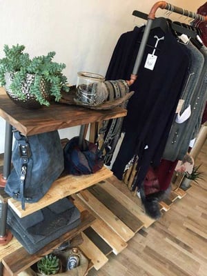 Kleiderstange Konfektionsständer Industrial Vintage