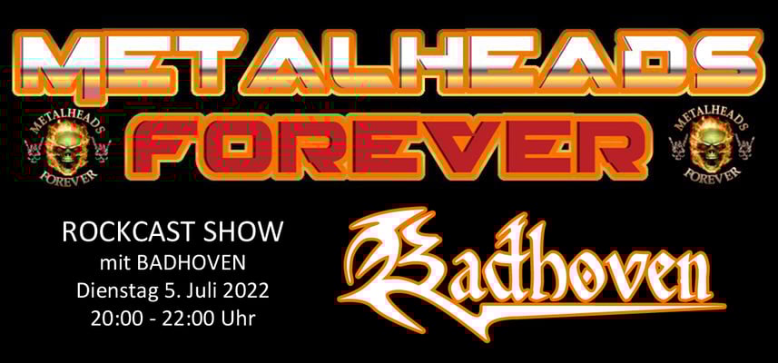 Badhoven @ Metalheads Forever Rockcast Show