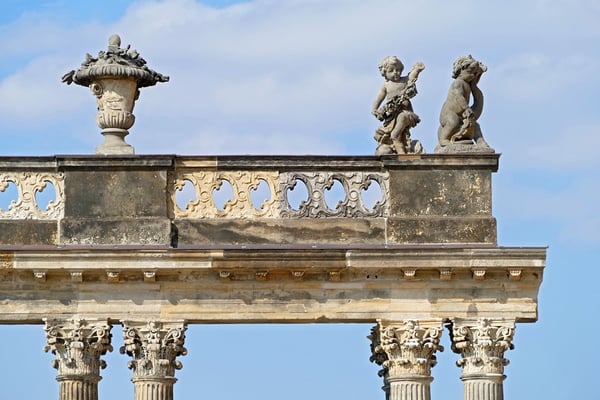 Säulenreihe am Potsdamer Stadtschloss 