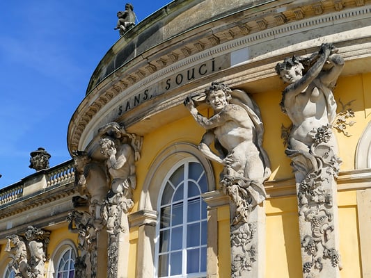Schloss Sanssouci in Potsdam