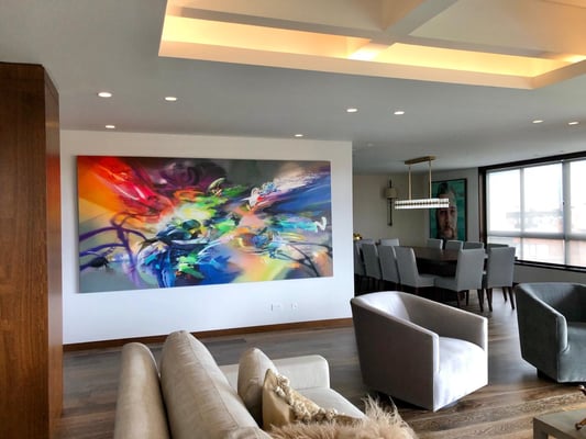 Obra instalada, cliente feliz!