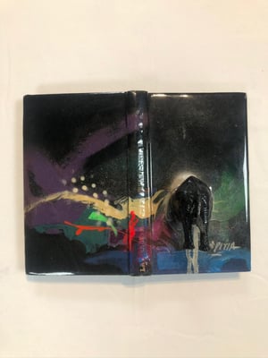 Libros pintados en acrílico con acabado en resina / DISPONIBLE