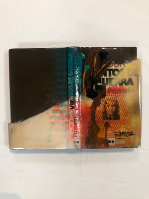 Libros pintados en acrílico con acabado en resina / DISPONIBLE