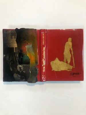 Libros pintados en acrílico con acabado en resina / DISPONIBLE