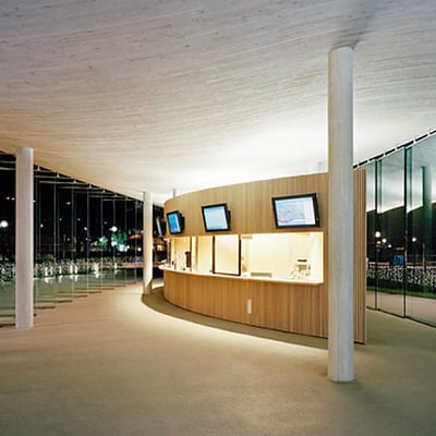 Hafengebäude "Die Welle" in Bregenz