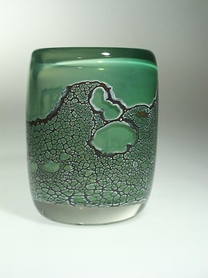 Hartmut Bechmann, Studioglas, Glaskunst, Thüringer Wald, Hotglass, Vase, Topfobjekte