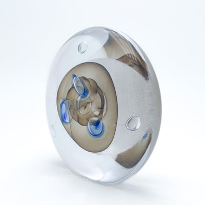 Jörg Hanowski, Studioglas, Paperweight, Lichtskulpturen, Flamework, Unikat, Neon