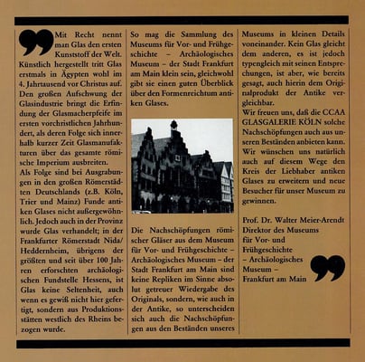 Nachschöpfung, römisches Glas, römisch, Vorgeschichte, Frühgeschichte, Trier, Museumsshop, Mundgeblasen, handgearbeitet