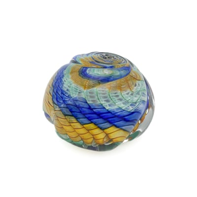 Freeform Glas, Studioglas, Thorp, blownglass, paperweight, briefbeschwerer