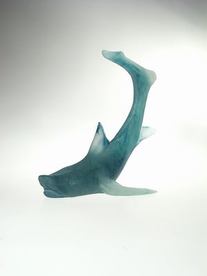 Georges & Monique Stahl, Studioglas, Pâte-de-verre, Ardèche, Skulptur, formgeschmolzen
