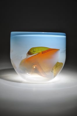 Franz Winkelkotte Landschaftspott in der CCAA GLASGALERIE KÖLN