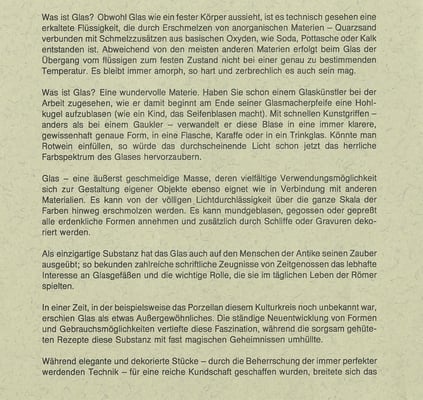 Nachschöpfung, Römisches Glas, Paris, RMN. Louvre, Boutique,Museumsshop, Mundgeblasen, handgearbeitet