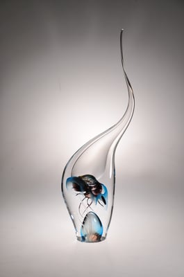 Matthew Dyszkiewicz, Studioglas, blownaway, glassart, Glaskunst, Skulptur