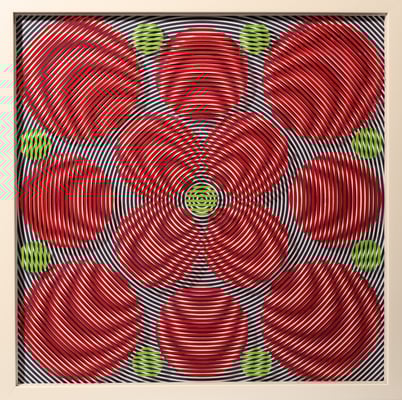 Olga Pusztay, Glaskunst, Hinterglasmalerei, C-Print, Glasbilder, Studioglas