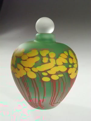 Jean-Luc Garcin, verre soufflé, studioglas, Glaskunst, Vase, Flakon, Schale, Kunsthandwerk