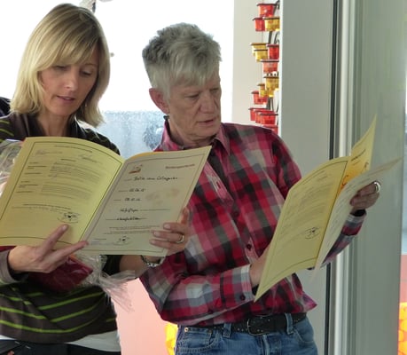 die VRK Ahnentafeln...