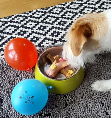 so ist das richtig - eine Geburstagswurst fürs Räubermeitli Baila