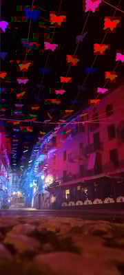 "Donna:farfalla per la via" di Carola Fichera