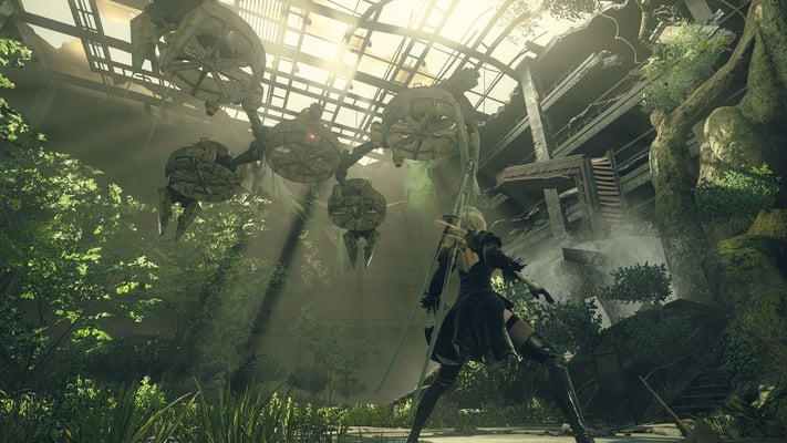 NieR: Automata est disponible sur PS4.