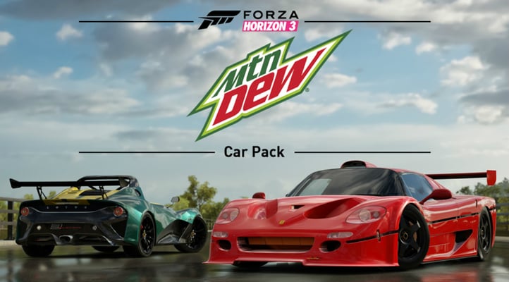 Forza Horizon 3 - Mountain Dew Car Pack