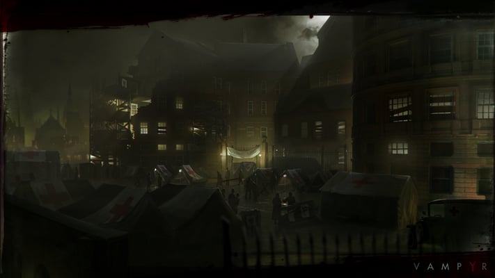 Vampyr sera disponible courant 2017 sur Xbox One, PS4 et PC.