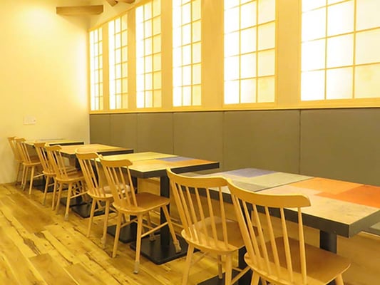 パフェと氷 riq 店内