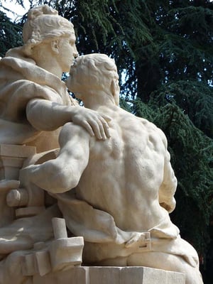 restauration statuaire parc Bazin 69003