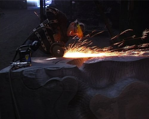 Réalisation de Solitude, fonderie