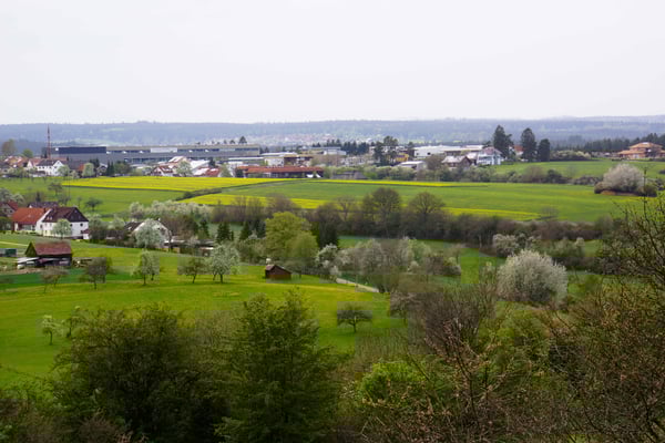 Südlicher Blick auf Salzstetten 