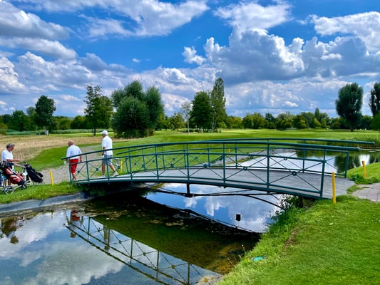 Über die Brück - vom Inselgrün