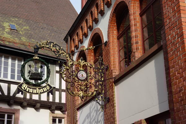 Gleich nebenan: die Brauhaus-Gaststätte