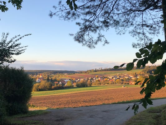 Herbstpanorame an der Riedhalde auf Tumlingen