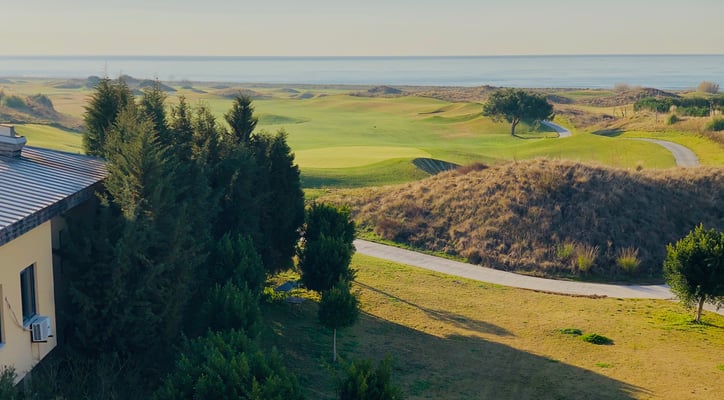 Lykia Grün 18, Blick aus dem Hotelfenster
