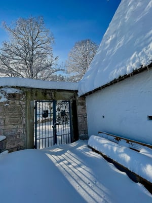 Eingang zum St. Hilarius-Friedhof