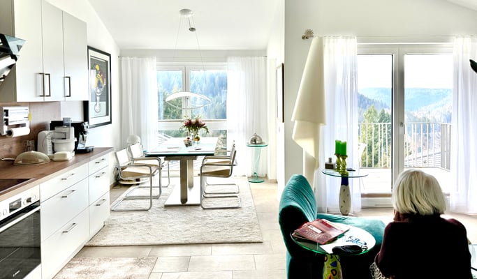 Mal wieder ganz neu und anders einrichten.