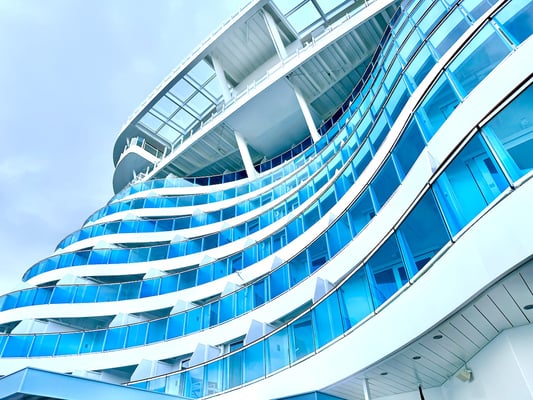 Heckpartie der Costa Smeralda