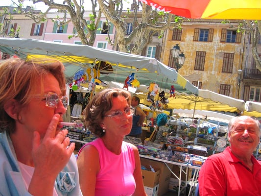 Wochenmarkt in Barjols