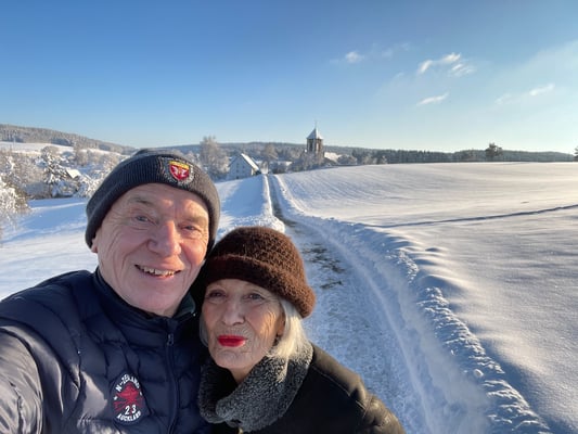 Winterspaziergang mit Ünsal