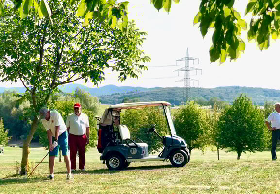 Auch gute Abschläge konnten verspringen