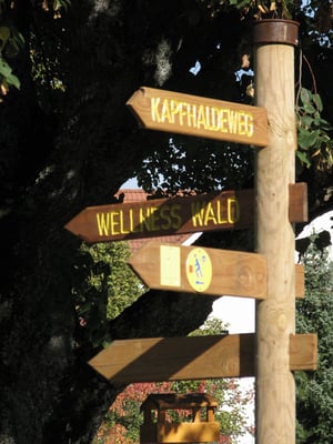 Start zu vielen Wanderungen