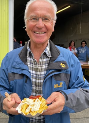 Richard holt verdiente Verpflegung