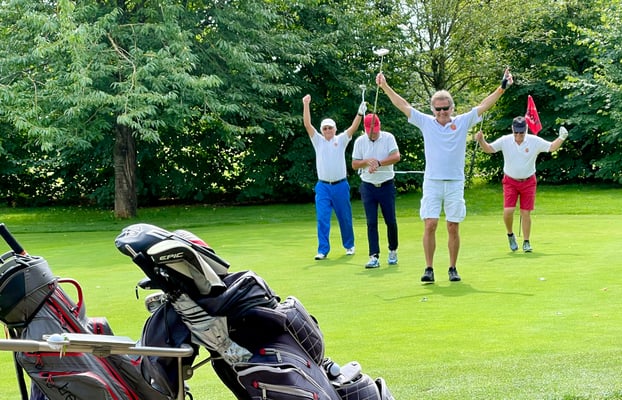 Herrengolfer vom Golf-Club Freudenstadt in Gernsheim